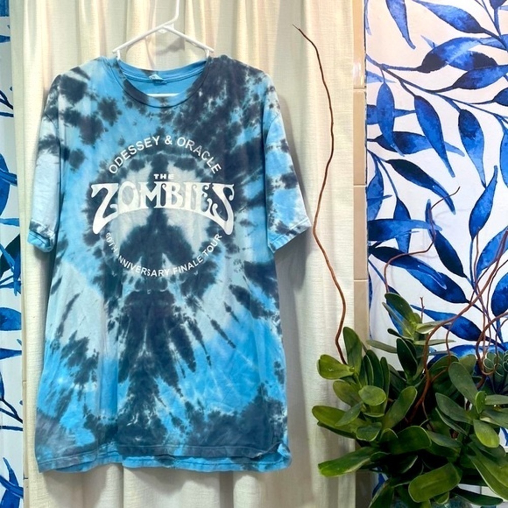 Pacific Tie Dye 100% Cotton Odessey  & Oracle Zombies 50th Anniv. Final Tour L